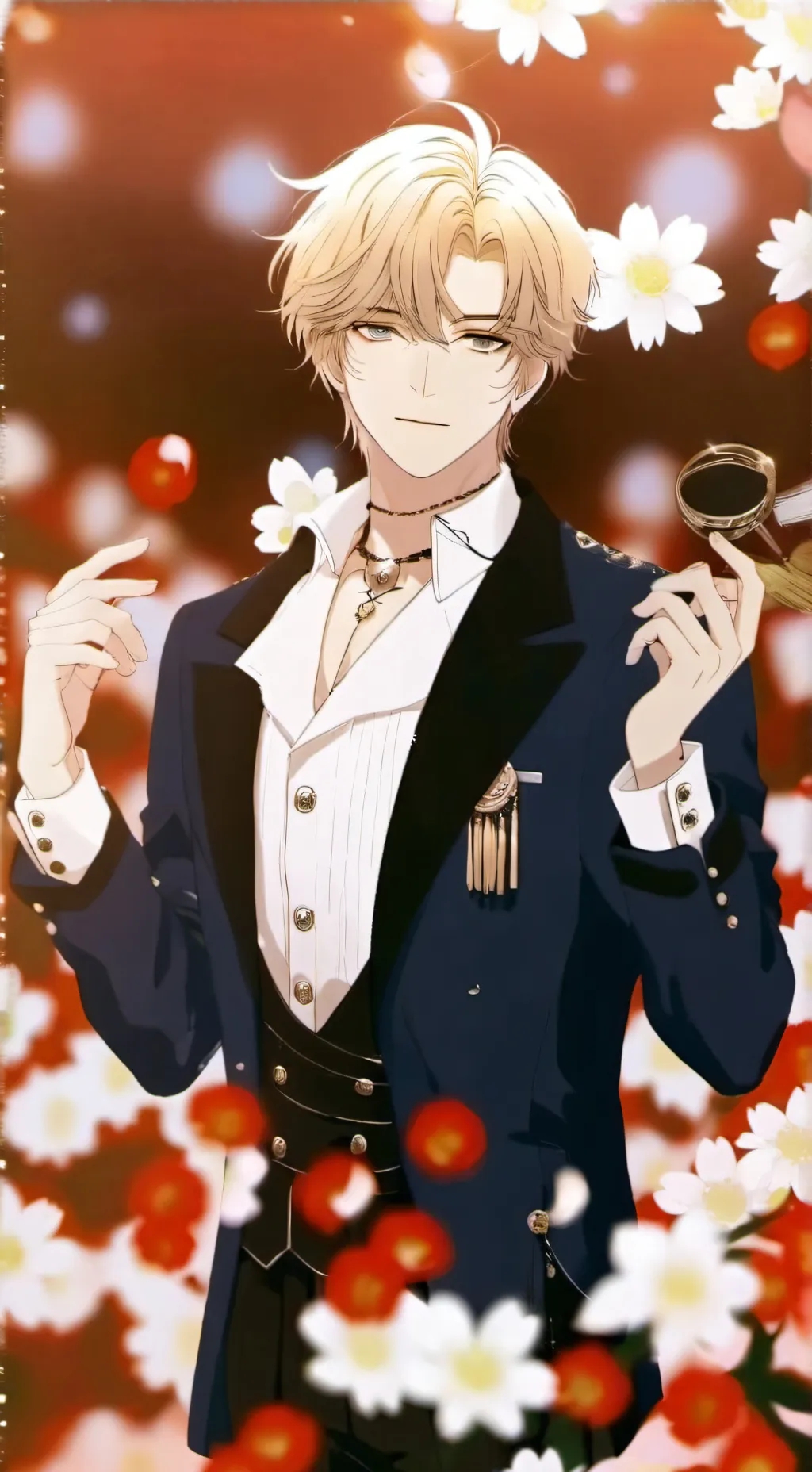 ai character: Aiden  background