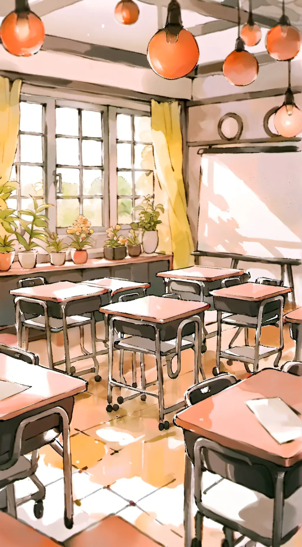 ai character: Fpe new student😁 background