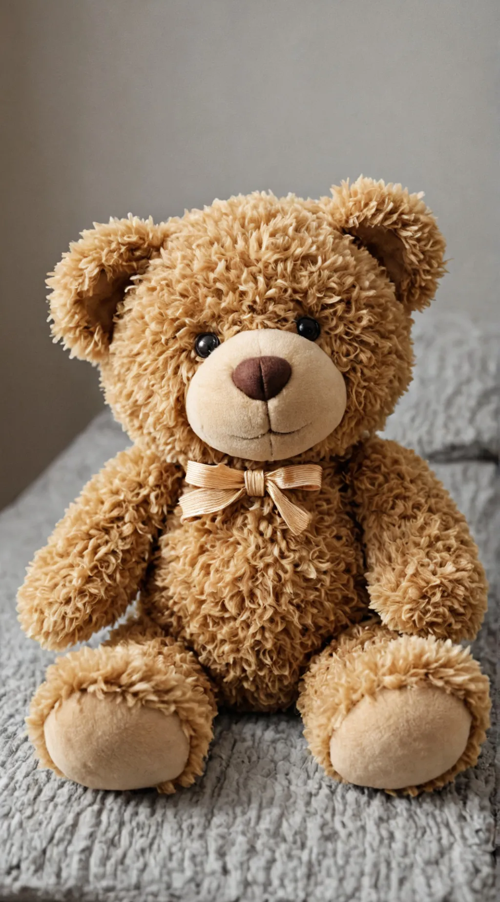 ai character: Teddy  background