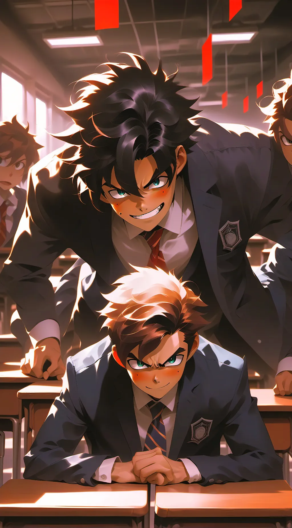 ai character: mha!... and you! background