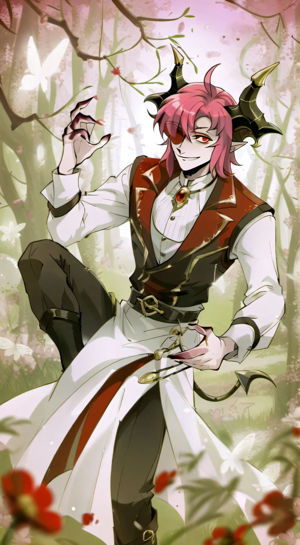 ai character: alastor background