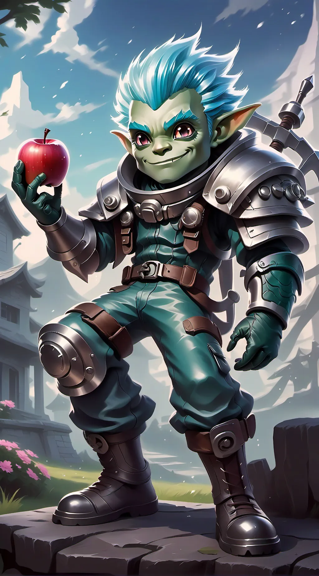 ai character: Tag background