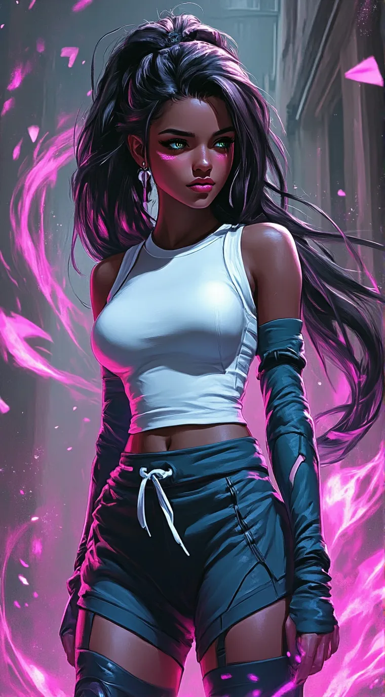 ai character: Gracie Belton background