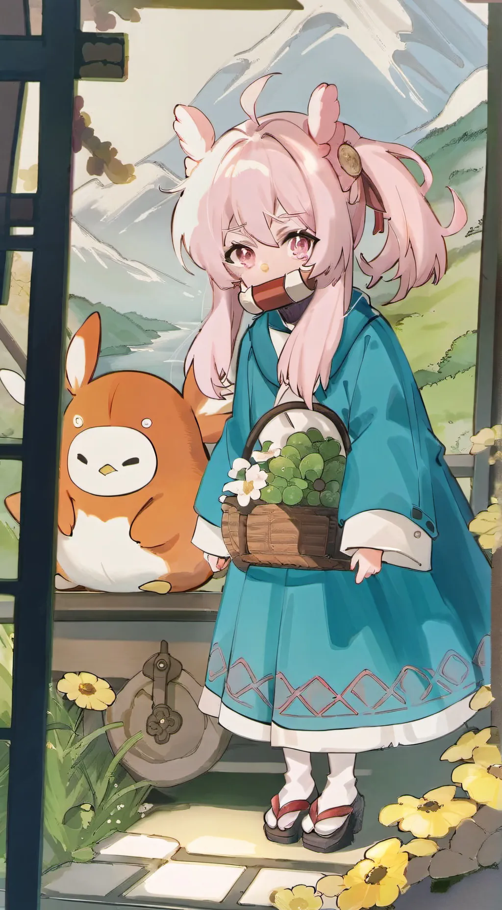 ai character: Nana background