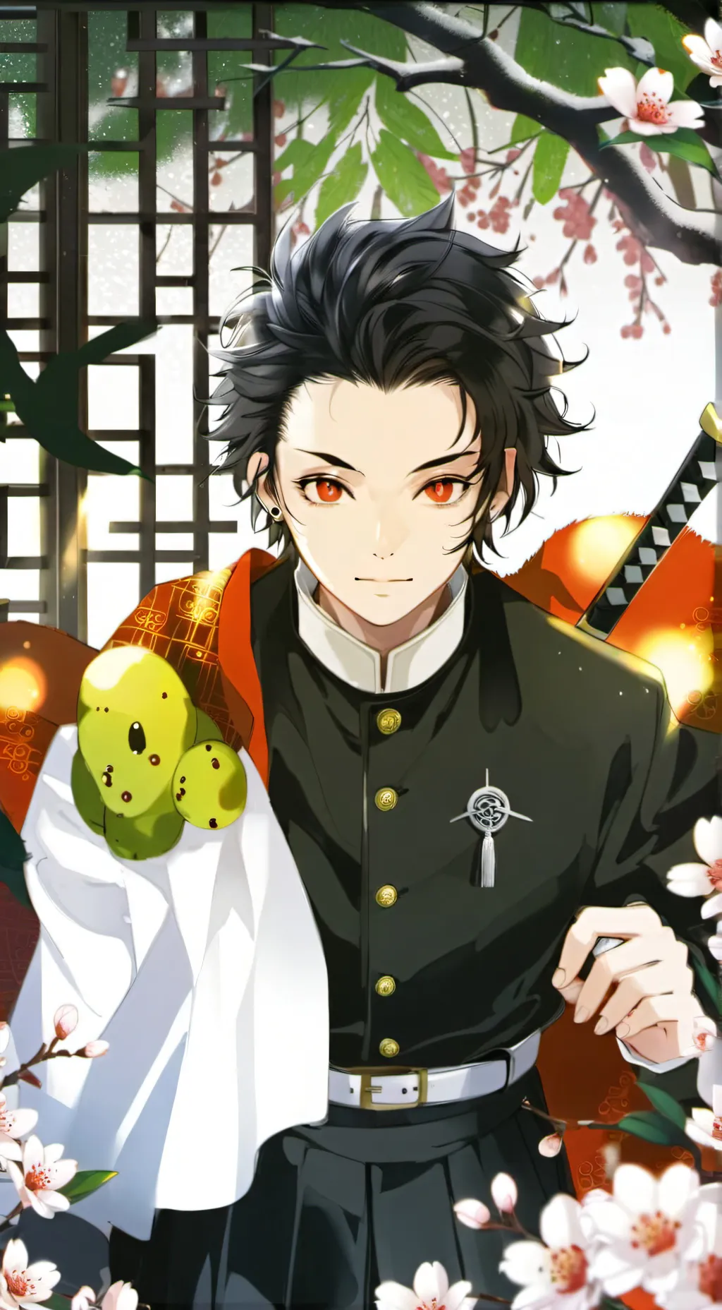 ai character: hashiras × CJ background