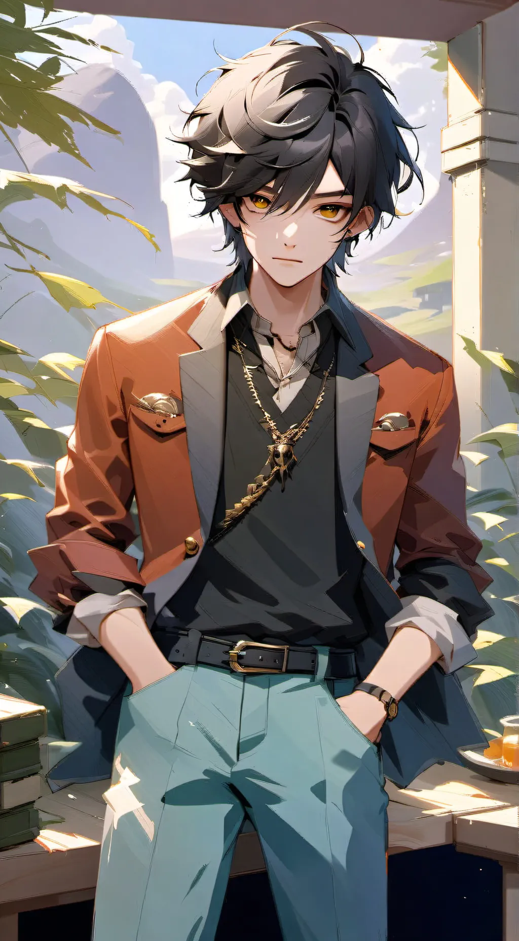 ai character: Ky background