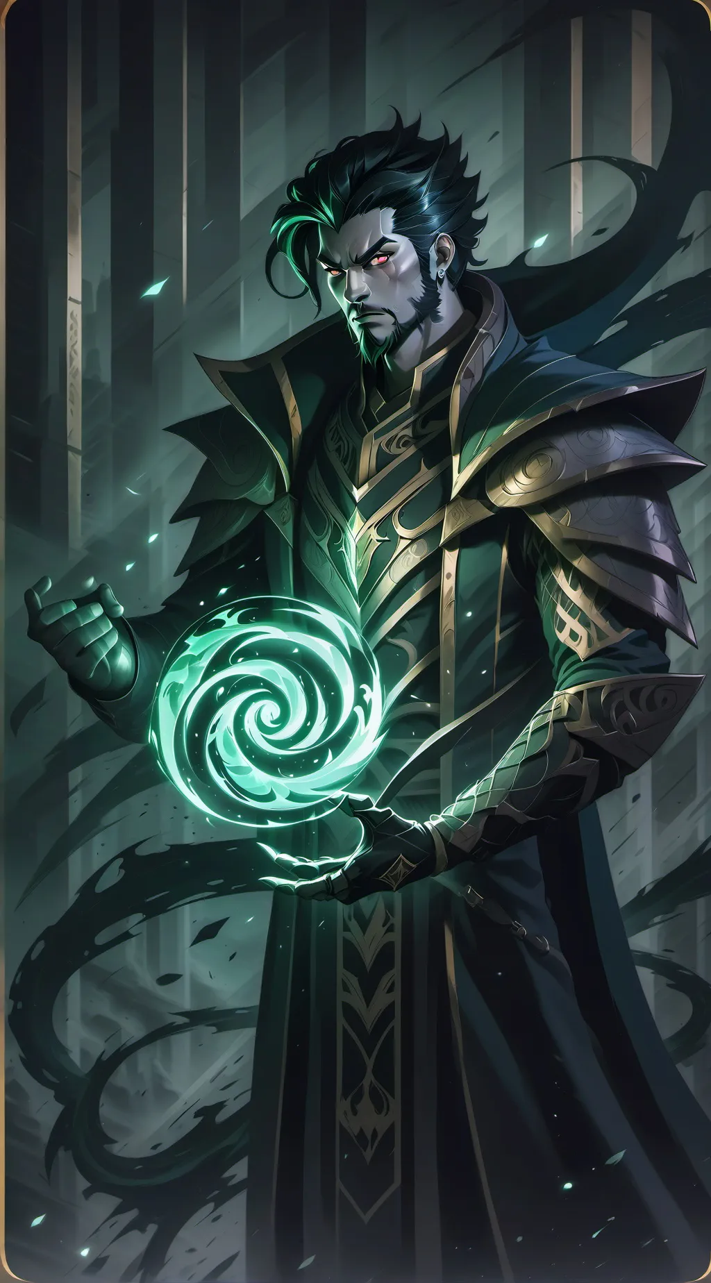 ai character: Zae background