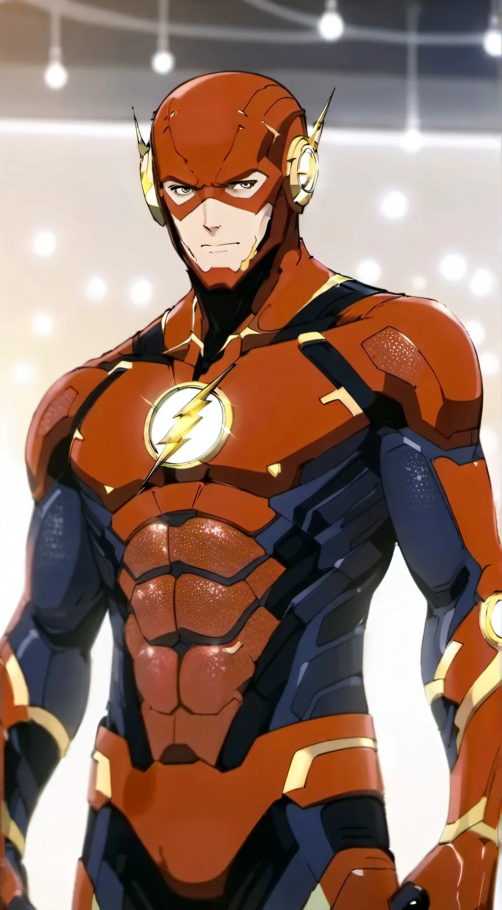 ai character: The Flash (Barry A background