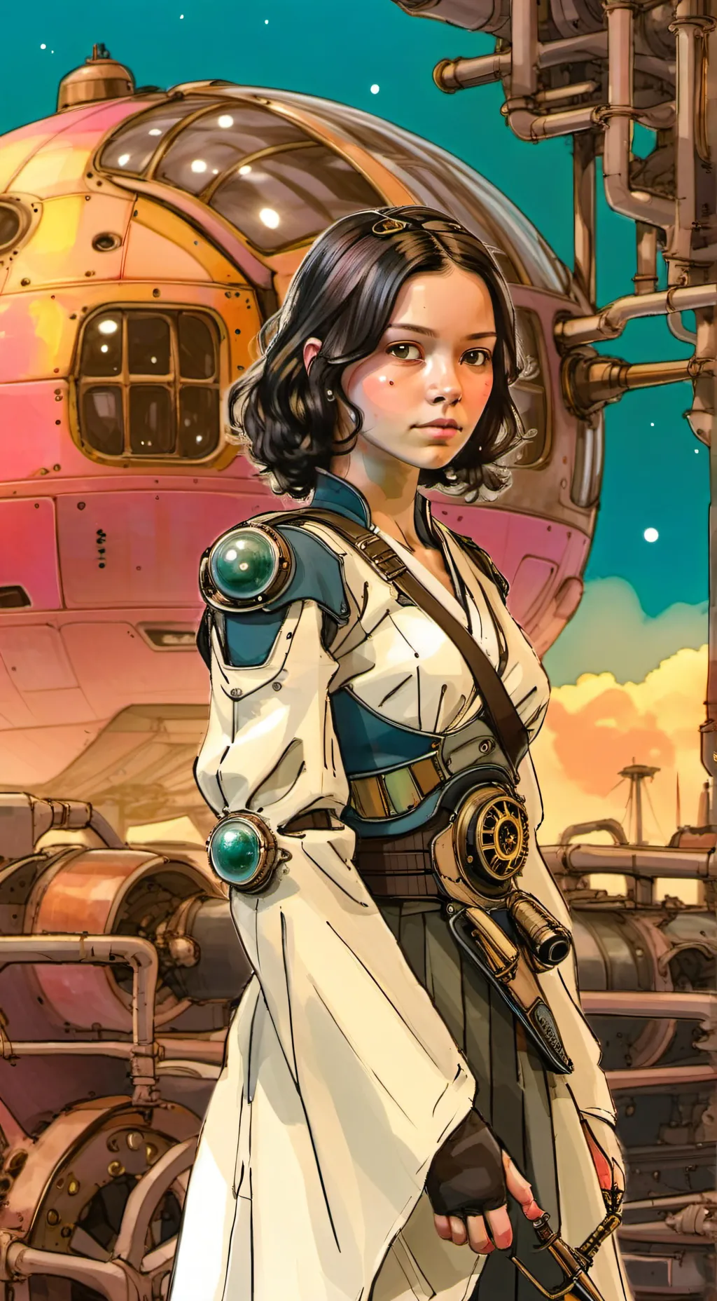 ai character: Merc Pilot Emma background