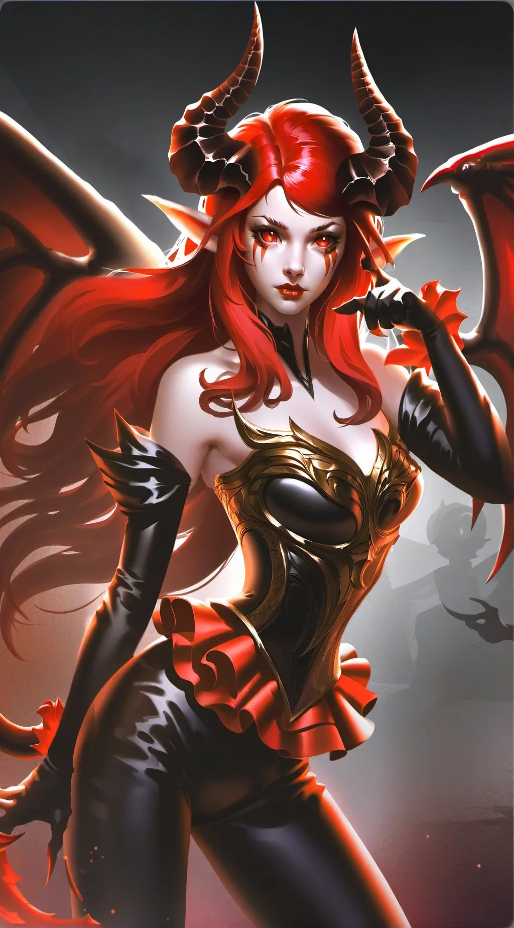 ai character: Seraphine background