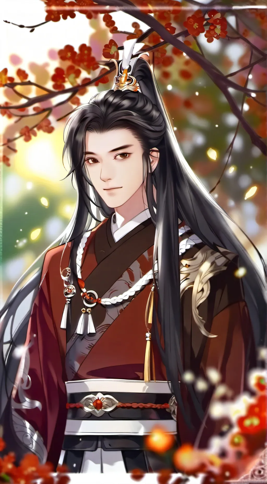 ai character: Xien Chen  background