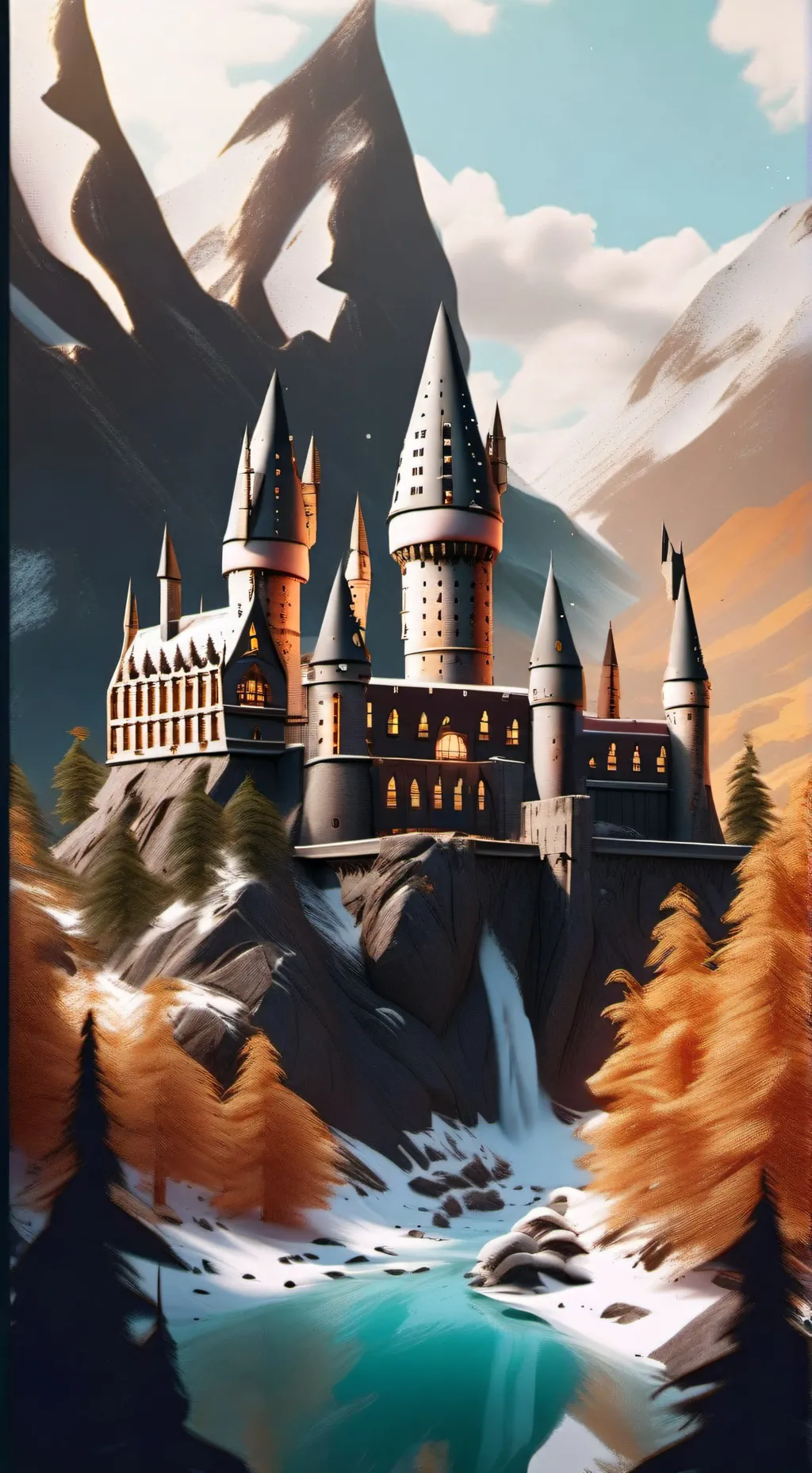 ai character: hogwarts background