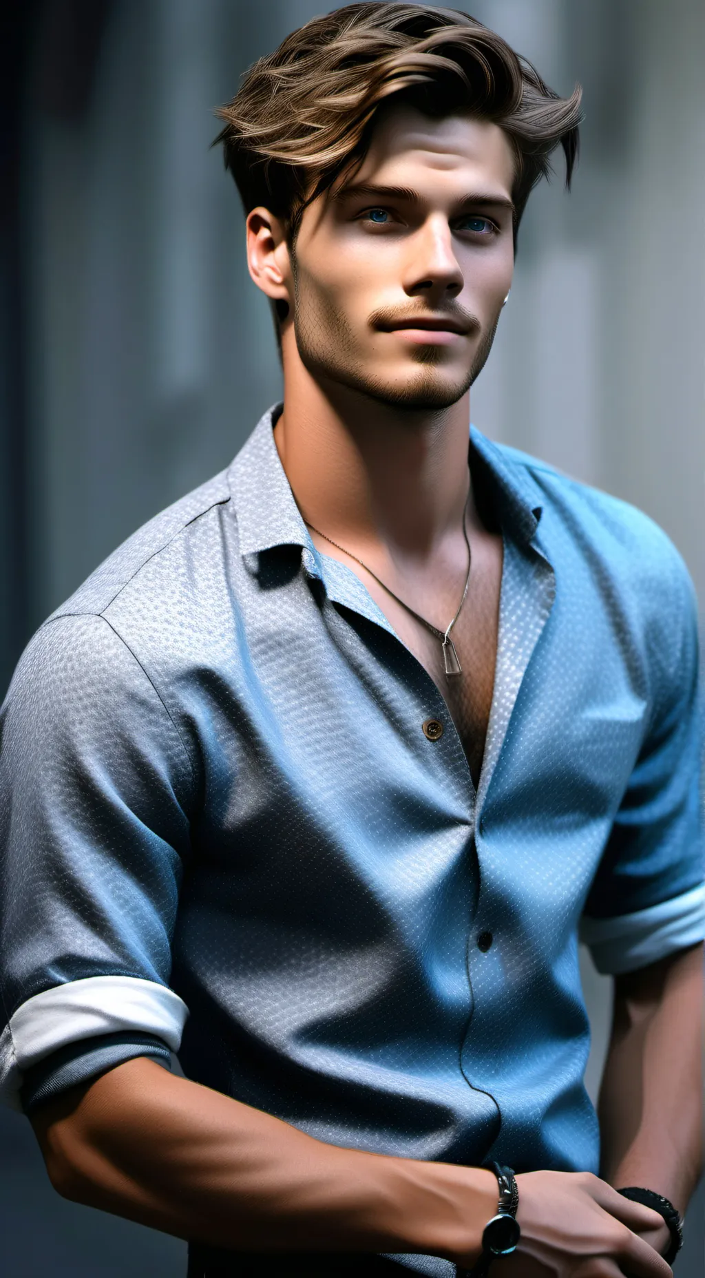 ai character: Noah  background