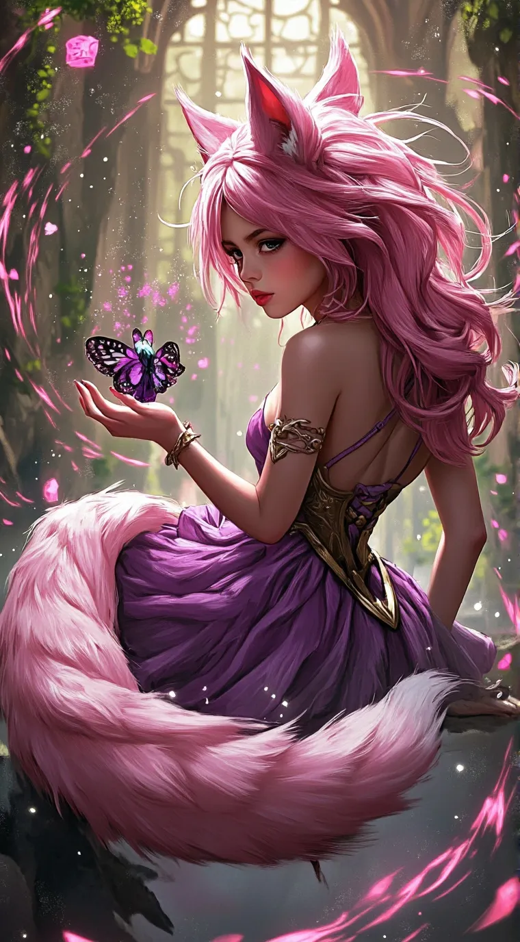ai character: Irina Werewolf background