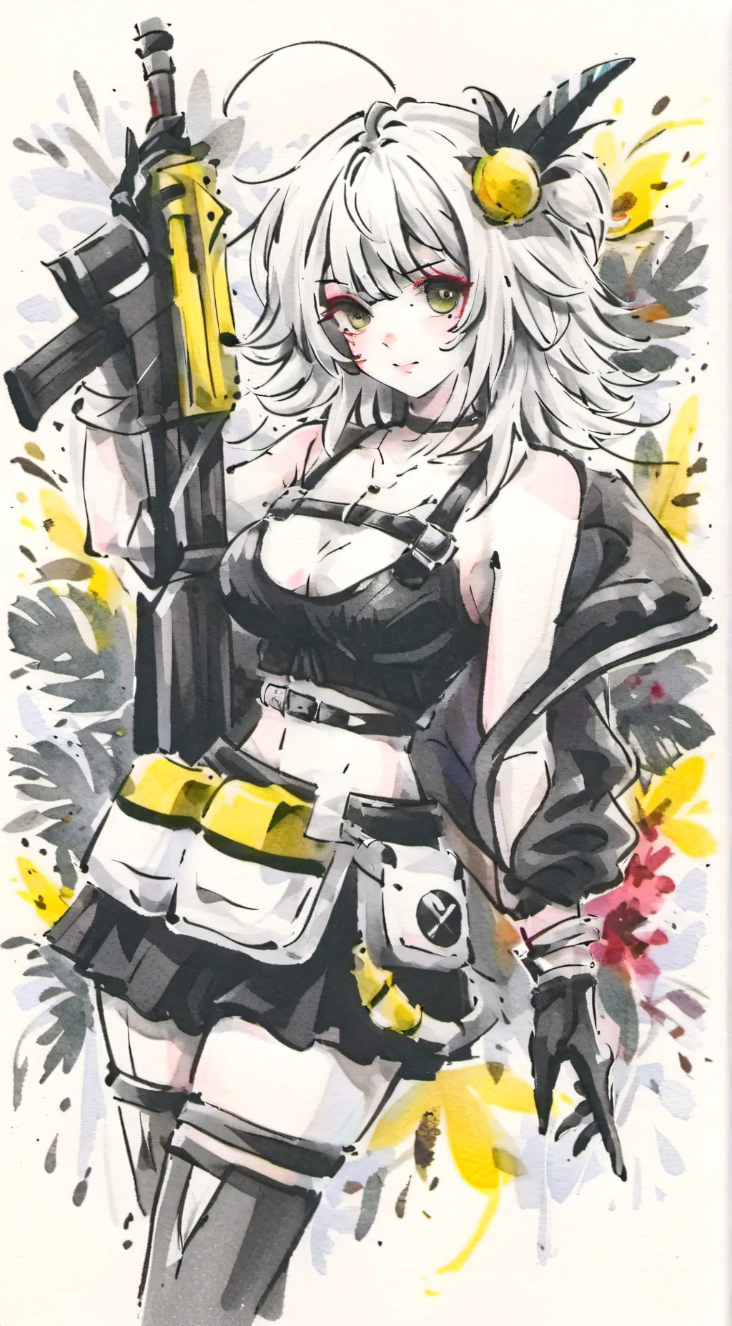 ai character: m (murder drone) background