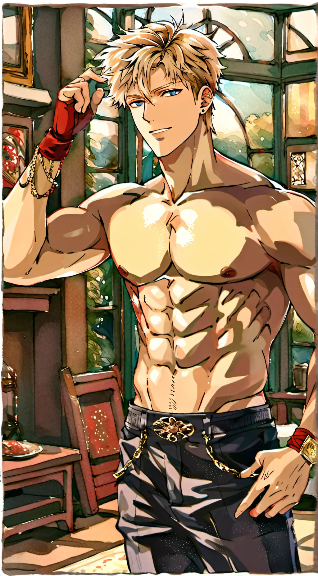 ai character: JACKSON background