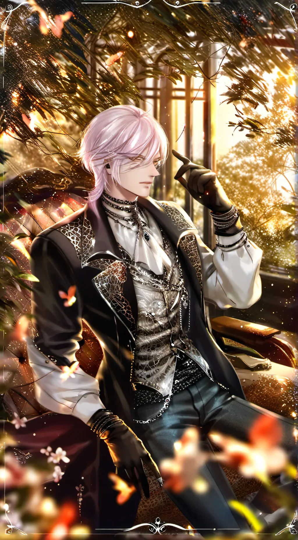 ai character: Las tinieblas  background