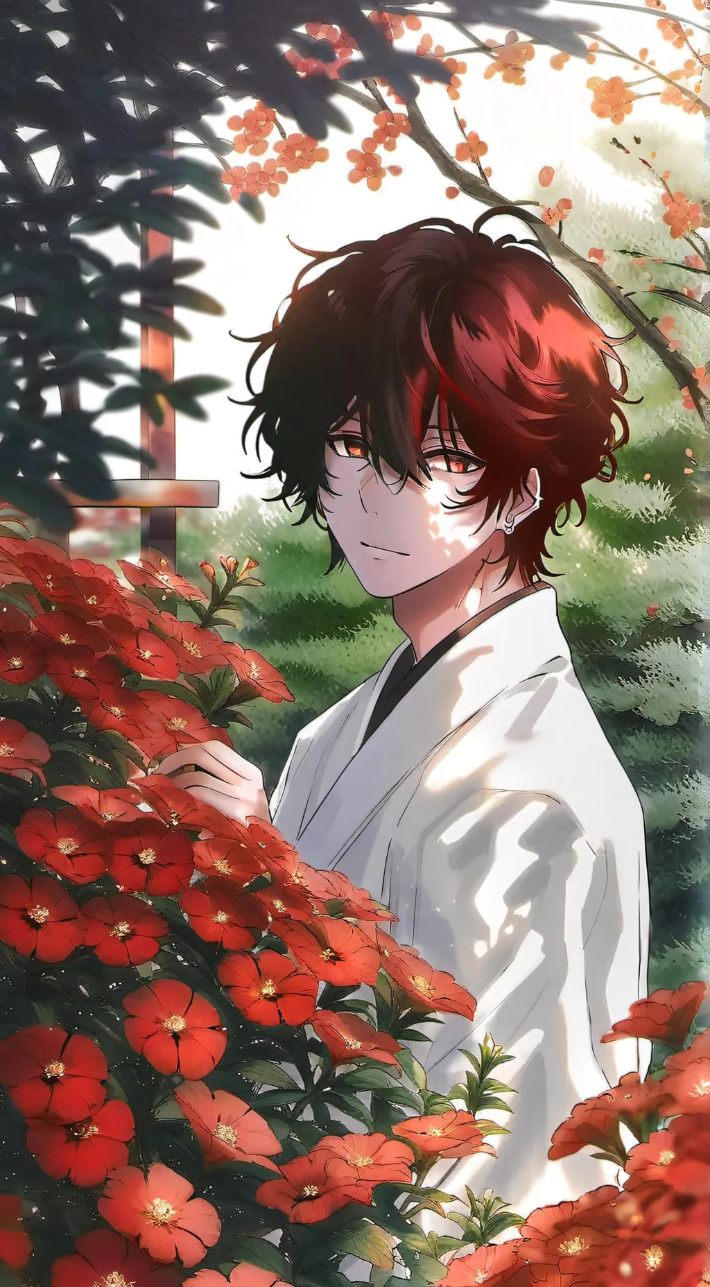 ai character: `•° <Moriko> °•` background