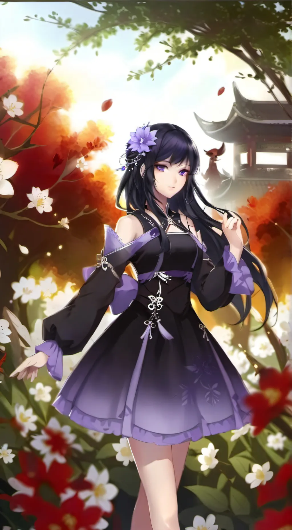ai character: Haruka background