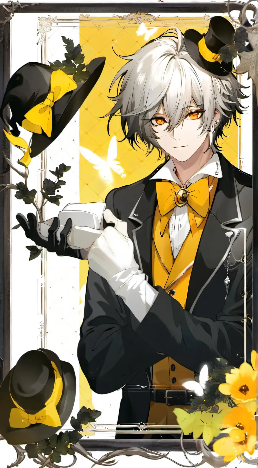 ai character: Bill cipher ⚠️ background