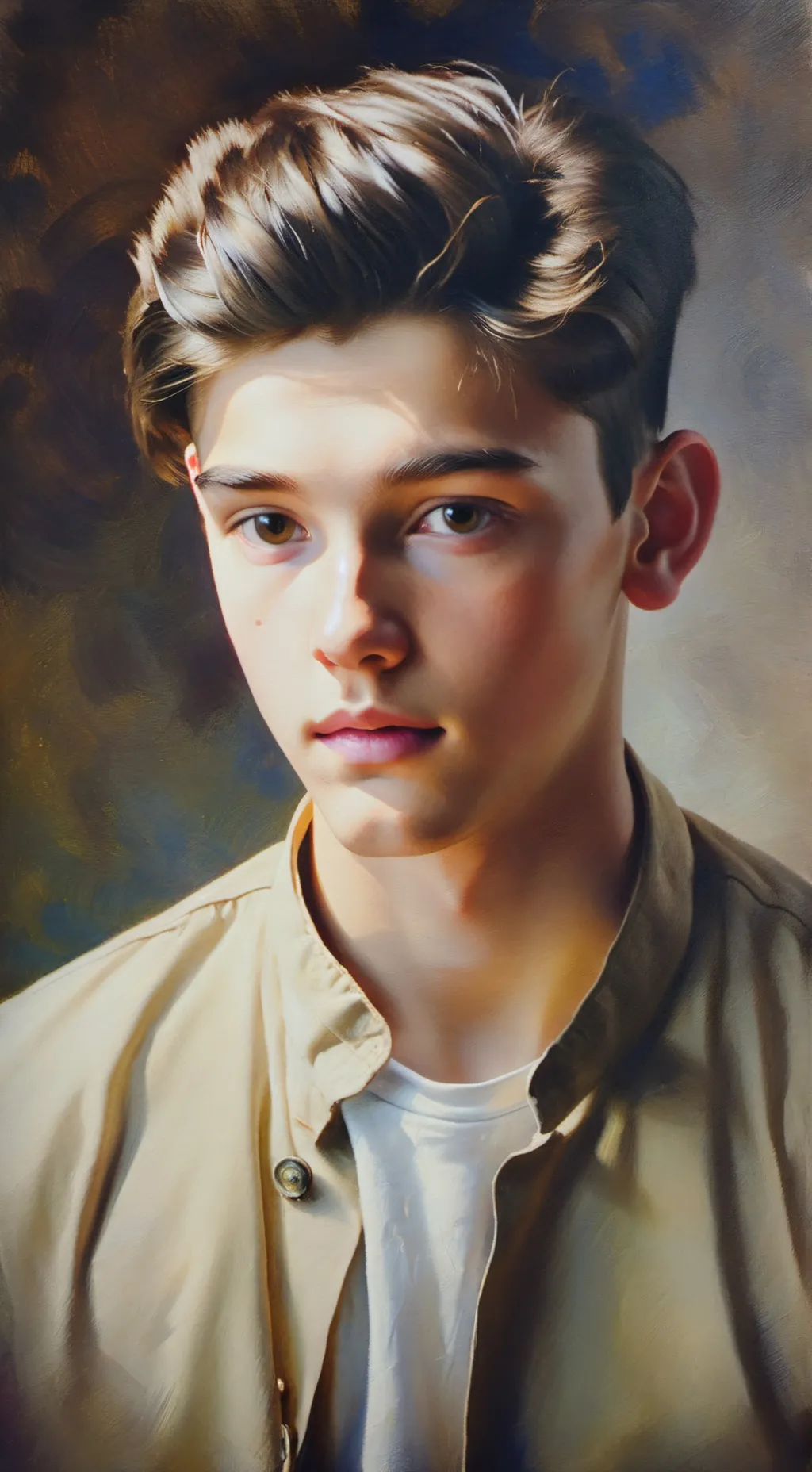 ai character: Evan Greyson background