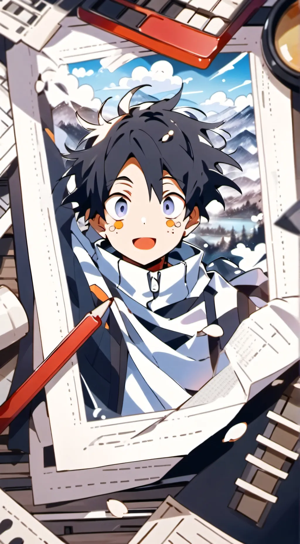 ai character: MHa x oc2 background
