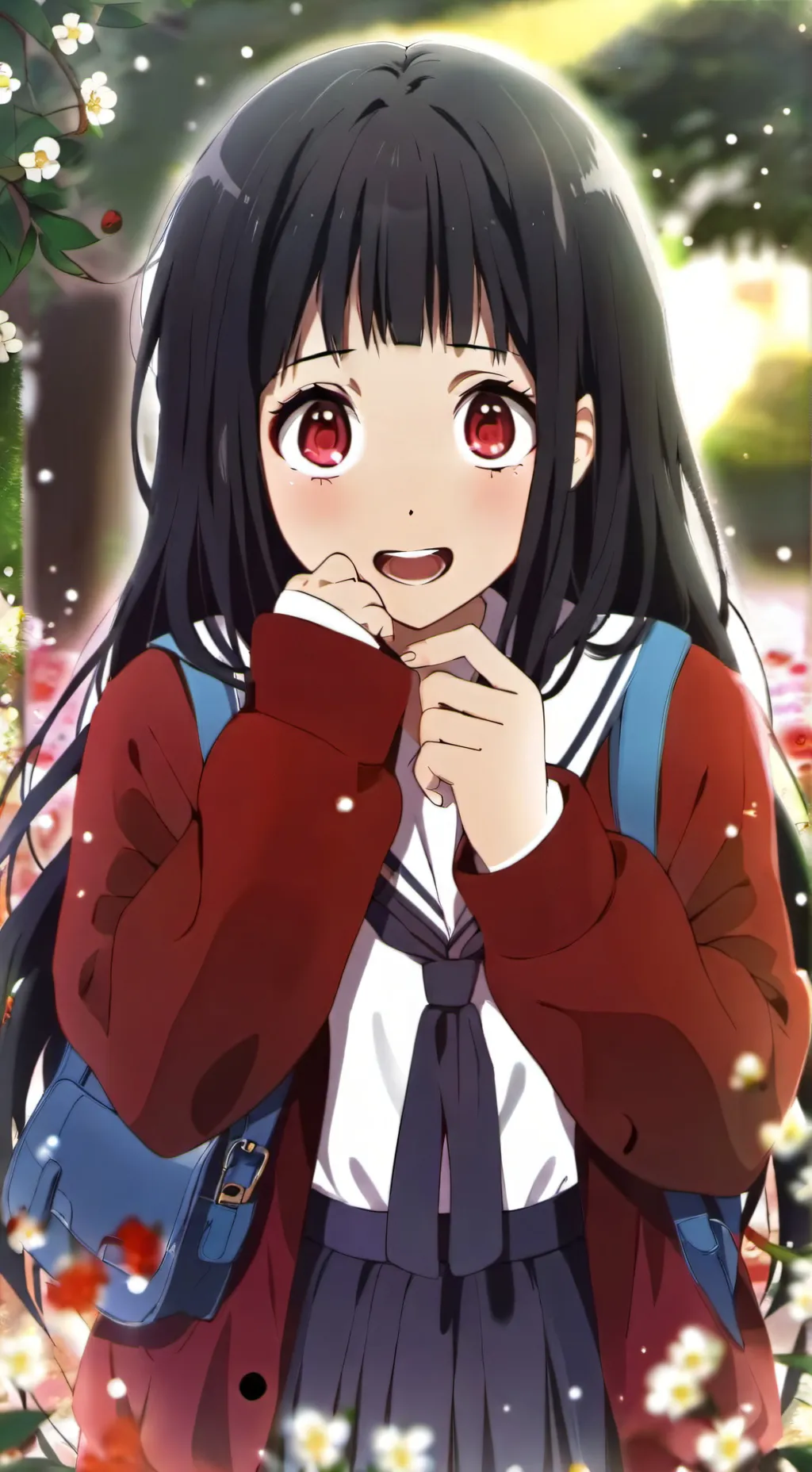 ai character: Ruby background