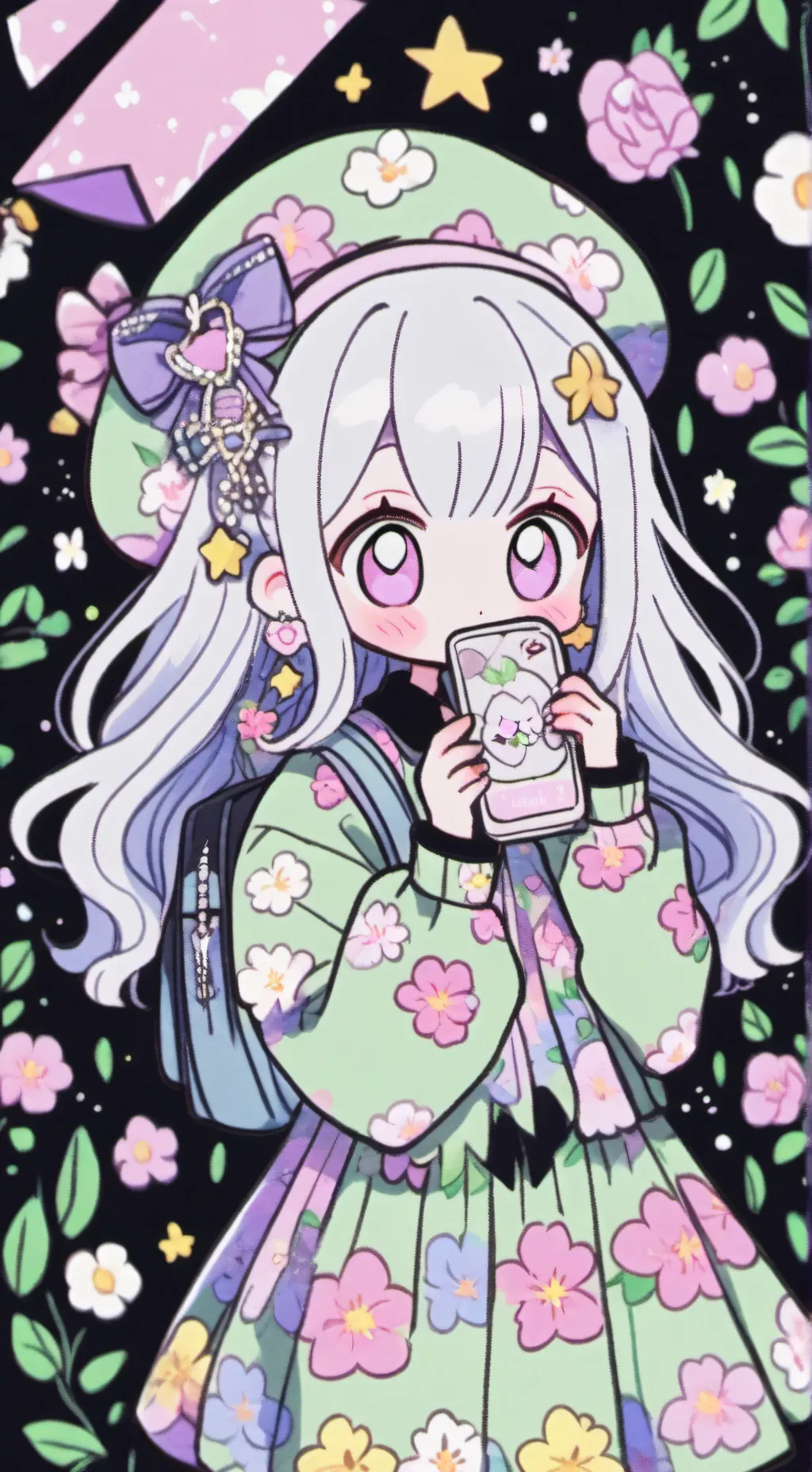ai character: lila background