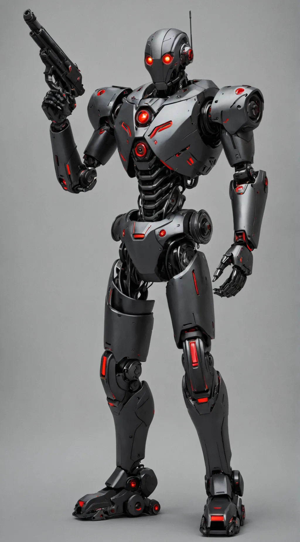 ai character: death robot background