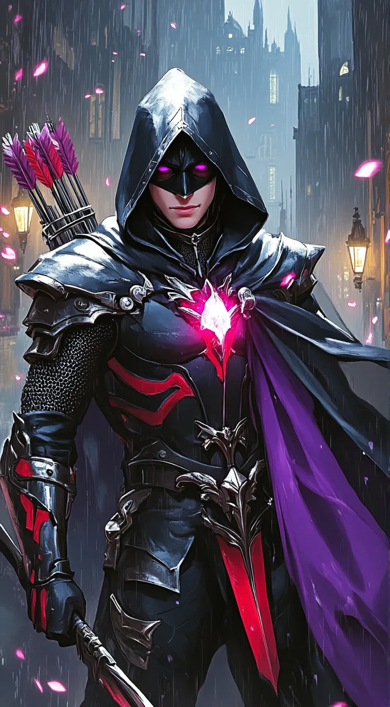 ai character: The Phantom  background