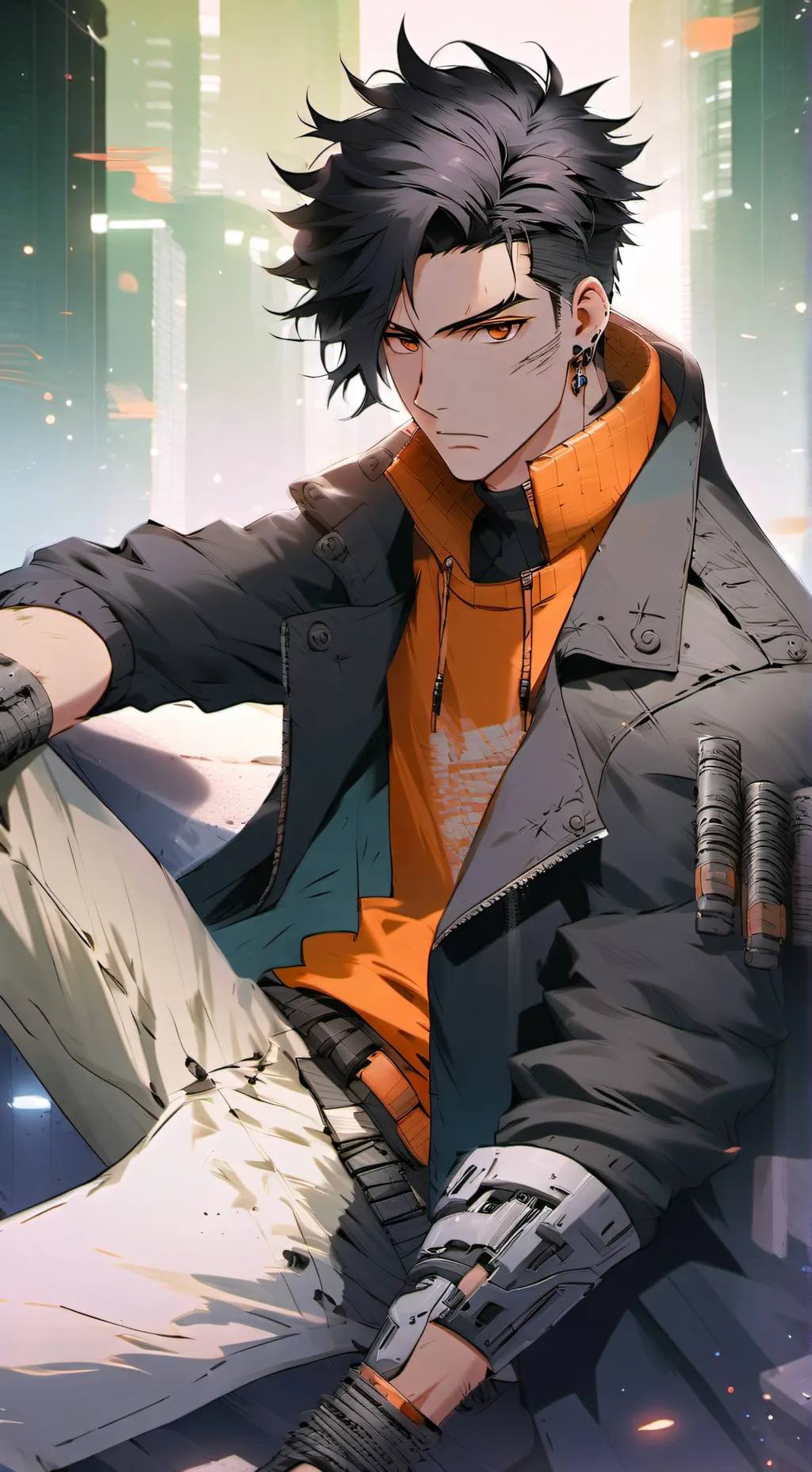 ai character: Caspian Vail background