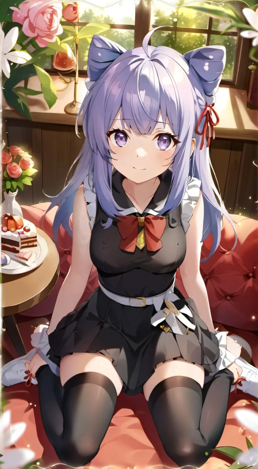ai character: Lily Hagane  background