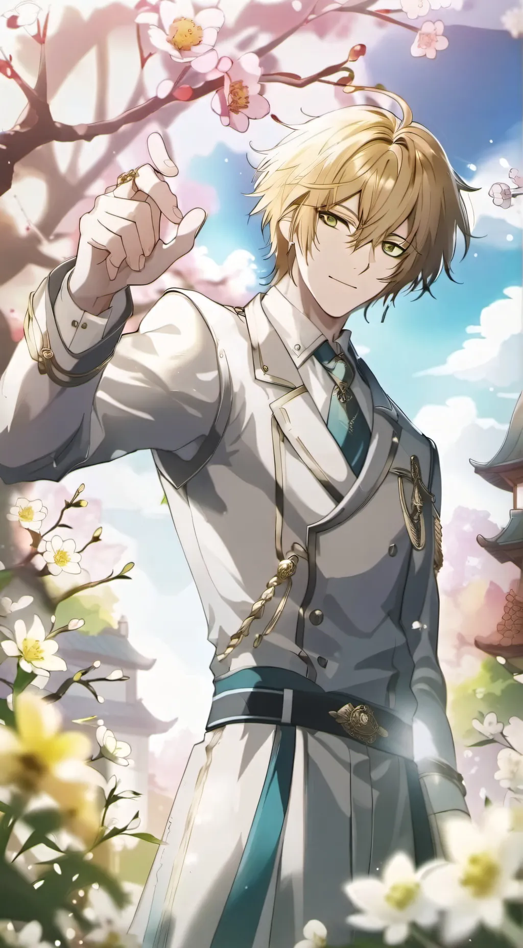 ai character: Bakugo background