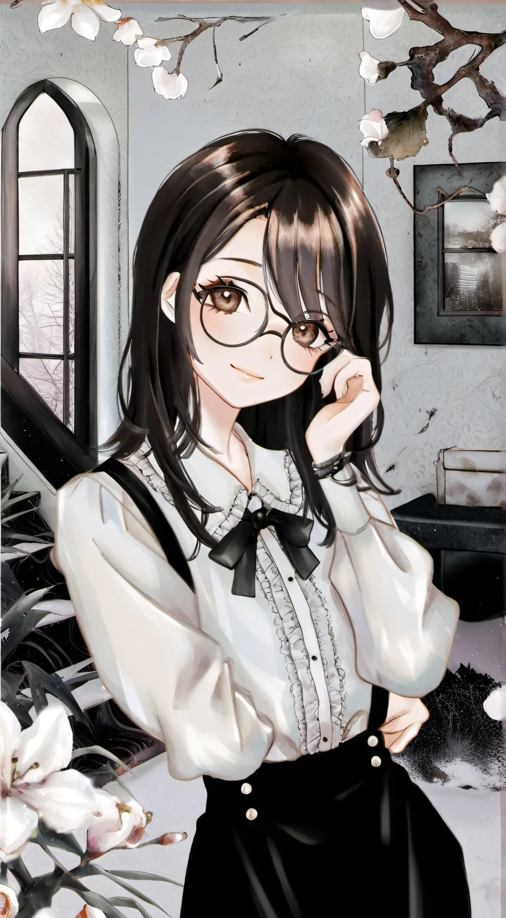 ai character: Reina  background
