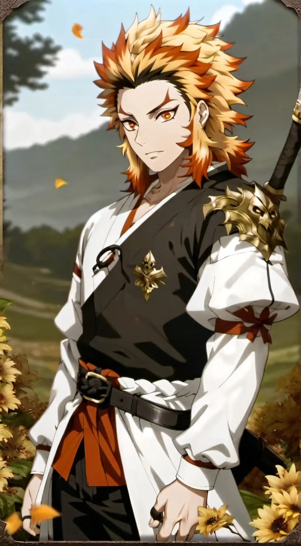 ai character: ❤️‍🔥Rengoku❤️‍🔥 background