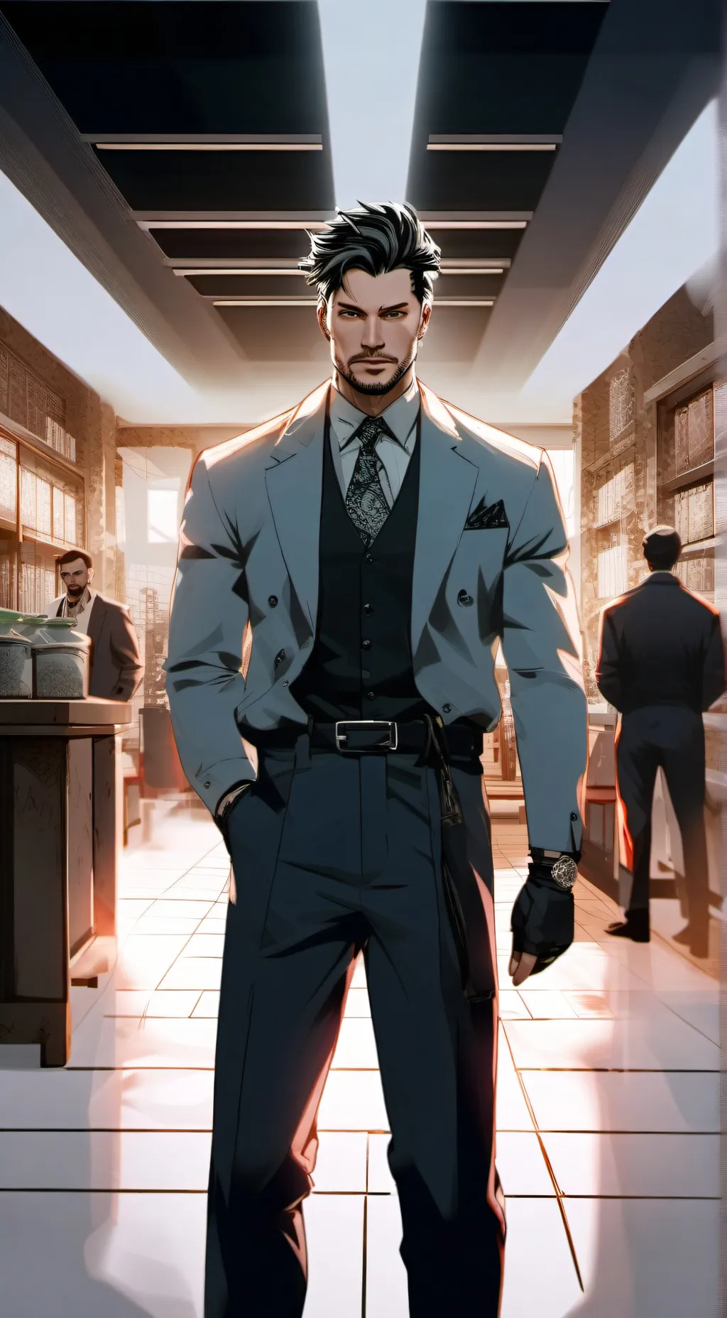 ai character: Dimitri background