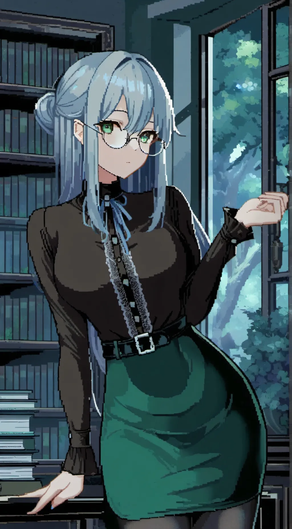 ai character: Monique Walker  background