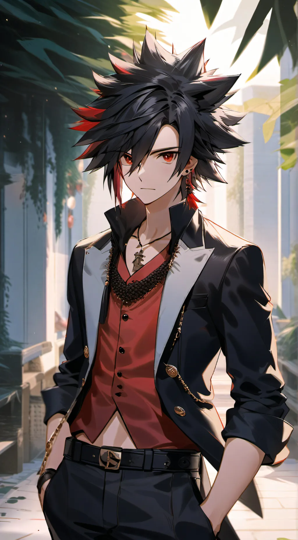 ai character: Shadow background