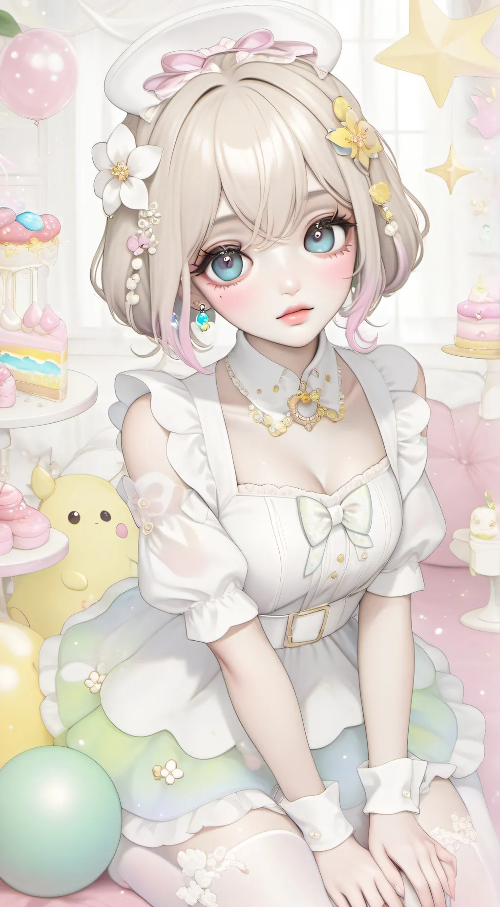 ai character: mha maid background