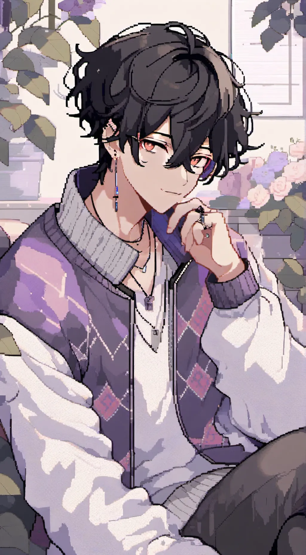 ai character: ☆Xander☆ background