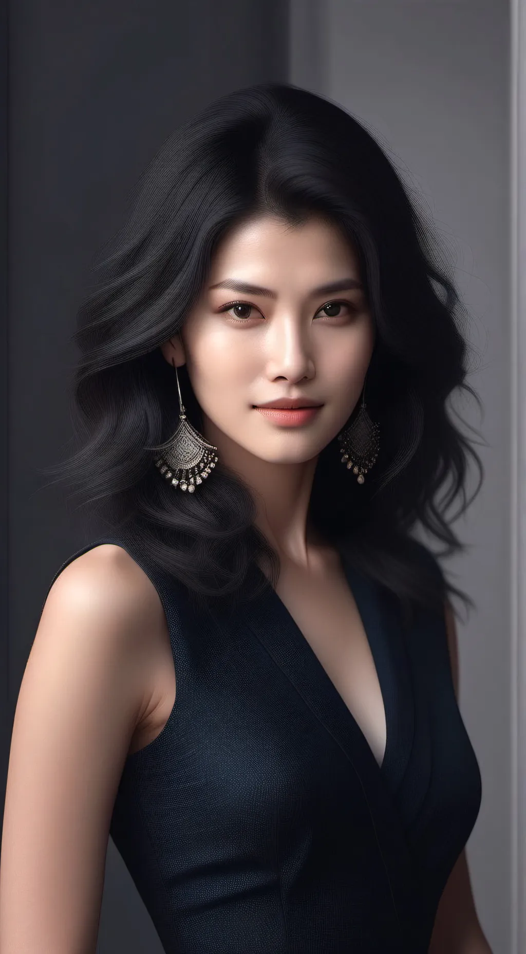 ai character: luna background