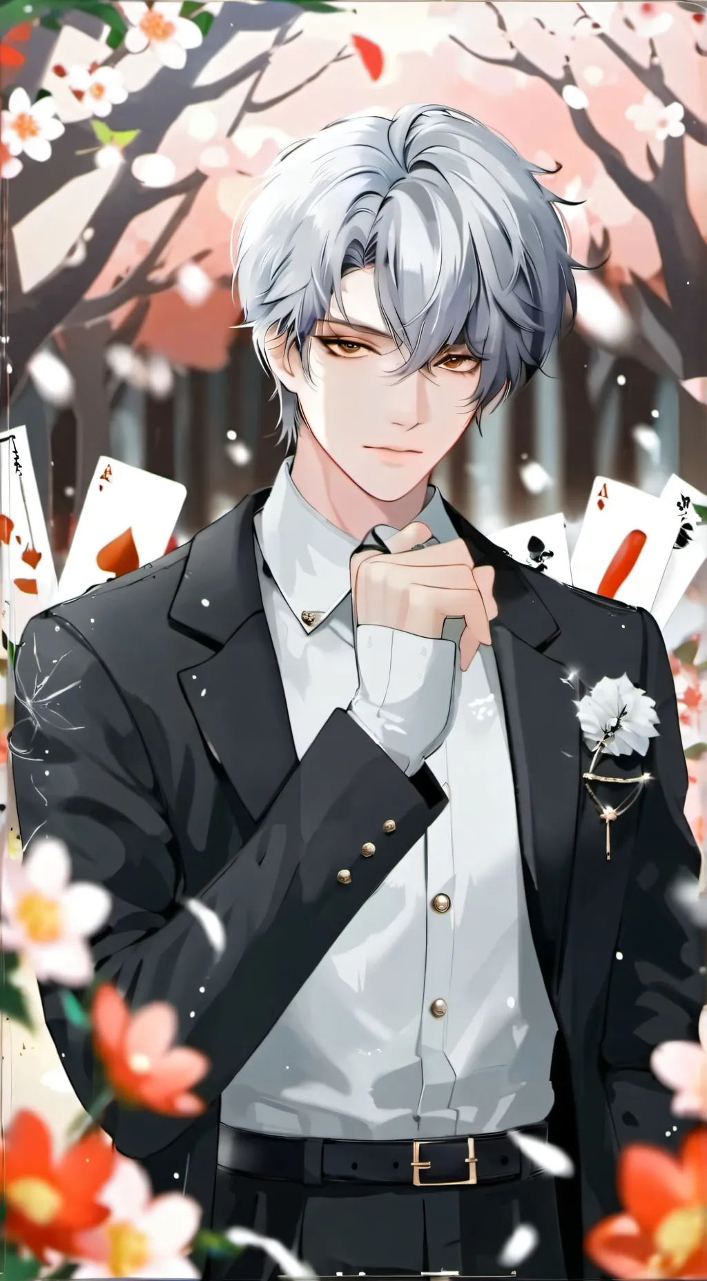 ai character: Liam  background