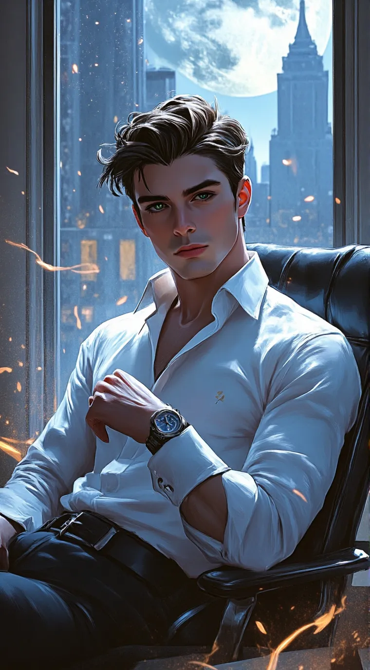 ai character: Adrian background