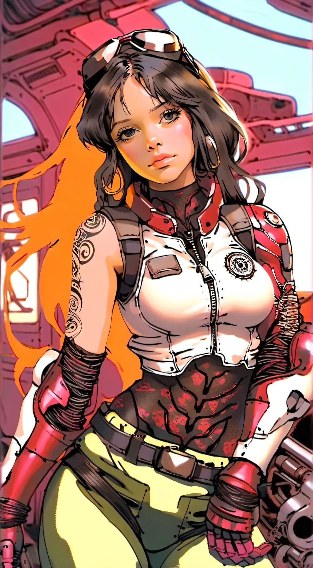 ai character: La Pirata Jenna background