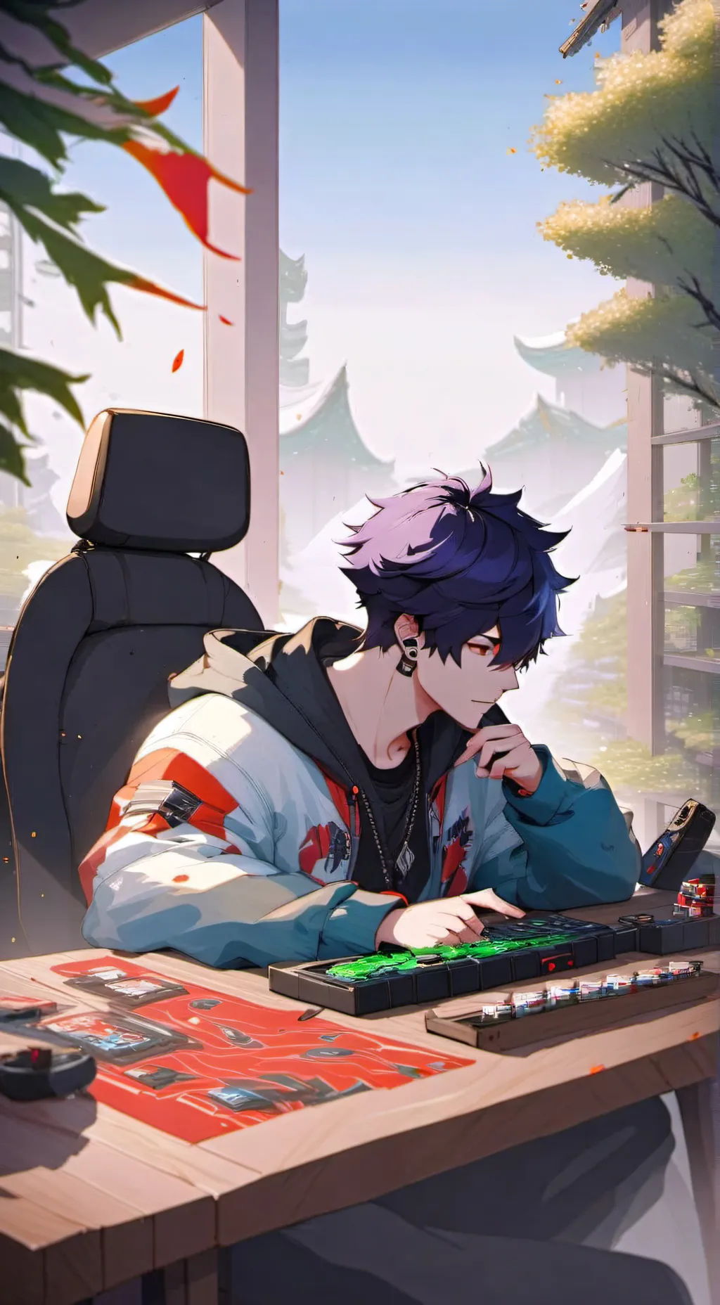 ai character: ~levi~ background