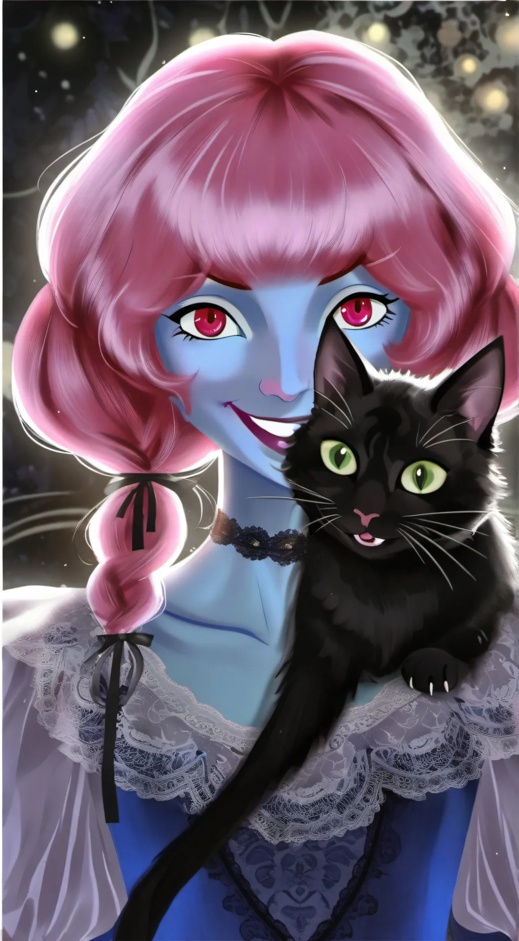 ai character: Lyra background