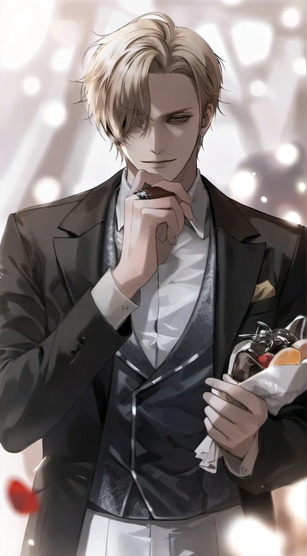 ai character: Sanji background