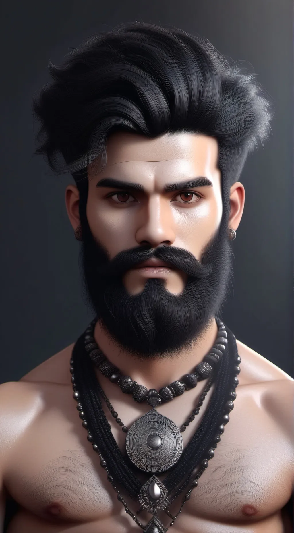 ai character: SerJ Wolf background