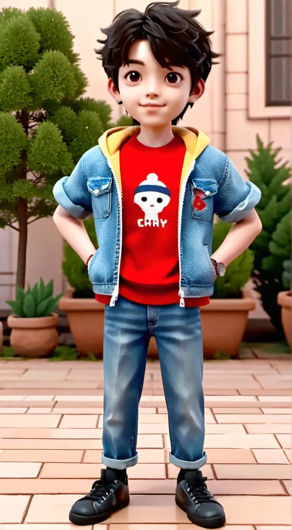 ai character: Sam background