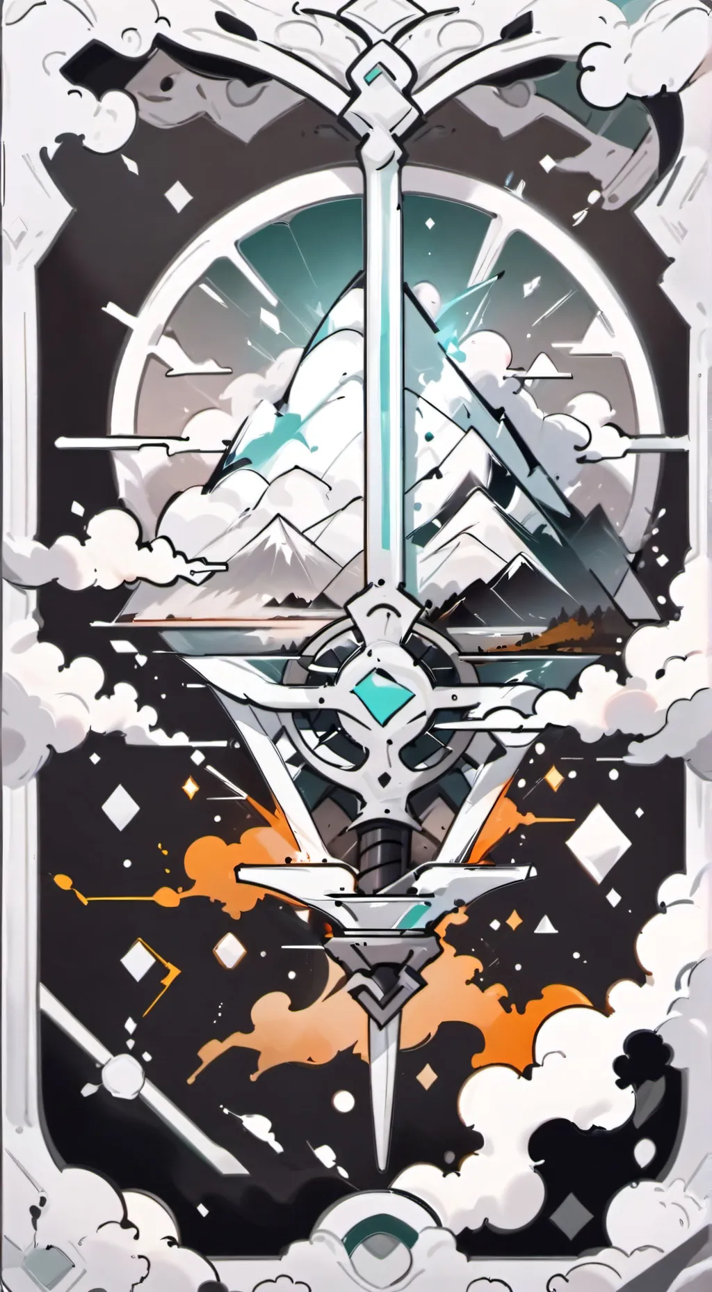 ai character: ghost👻 background